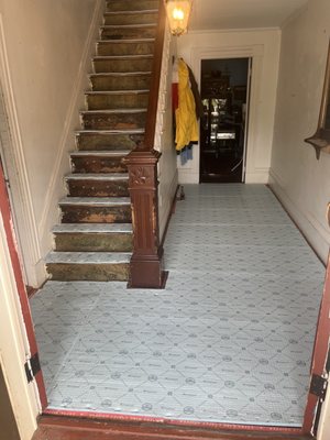 Attached hallway that "never" got measured.