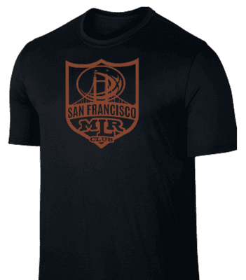 San Francisco Major League Rugby Logo Tee (Black) $25.00