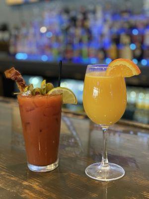 Bloody Mary & Mimosa