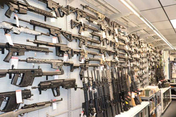 HUGE Rifle Wall!