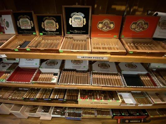 Authorized dealer of premium cigars !!