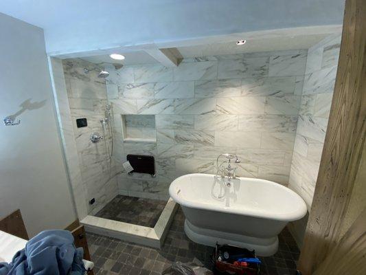 Bathroom renovation