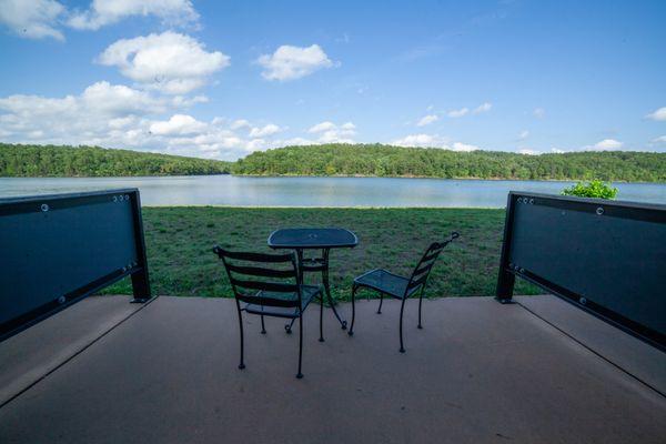 YMCA Trout Lodge first floor patio