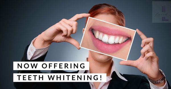 Teeth Whitening Available