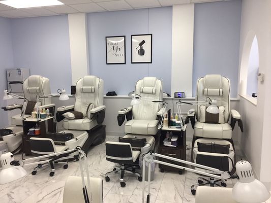 Pedicure chairs