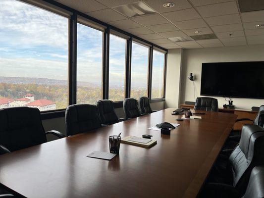 large conference room at 150 Clove Road, 9th floor, Little Falls, NJ offices