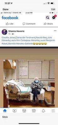 Came across this disgusting thread on FB where a worker from Daleview posted a meme making fun of dementia patients.