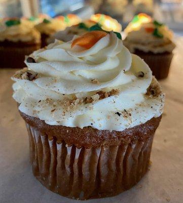 Delicious carrot cupcakes!!!