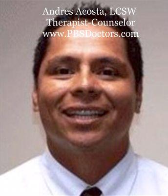 Andres Acosta, LCSW Therapist- Counselor www.PBSDoctors.com