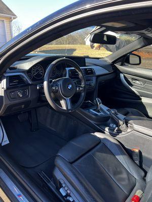 Interior Detail on BMW 4 Series