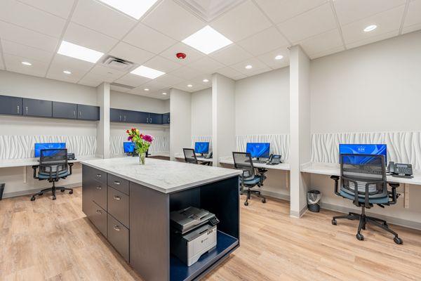 Nurses work room