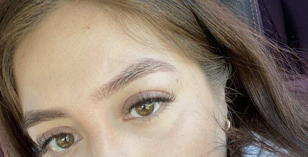 Brow wax & tint- 4days later and still looking fresh and natural.