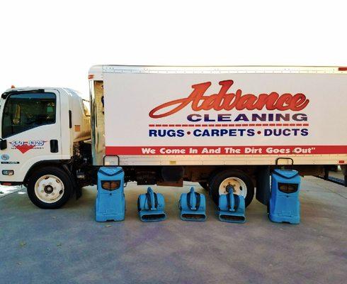 We come in and the dirt goes out! Advance Cleaning trucks: high-end professional cleaning equipment for every need. 432-550-8325