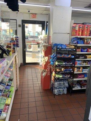 We sell everything you expect to find in a gas station including a wide rage of vapes, tobacco products, drinks and snacks.