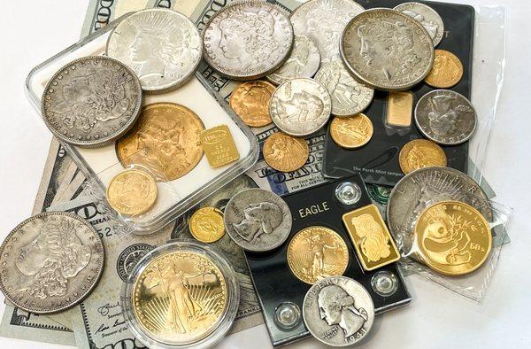 We Buy Gold & Silver Coins & Bullion