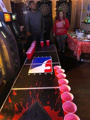 Beer pong