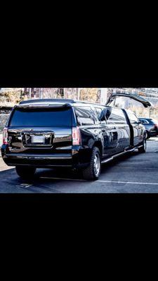 We have stretch limousine for 14 people