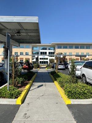 Entrance to the Family Health Center