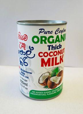 Thick coconut milk- organic