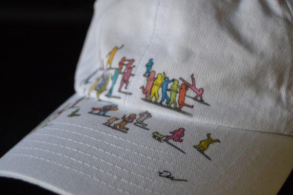 Custom hat printing and embroidery