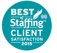 This prestigious distinction represents an average Net Promoter Score 8X higher than the staffing industry average.