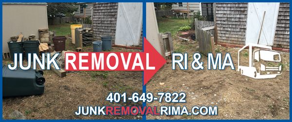 Yard debris clean up performed in Lincoln, Rhode Island