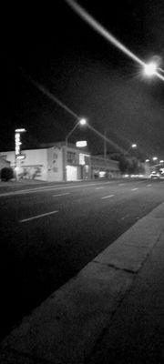 The Coast Motel from across street.