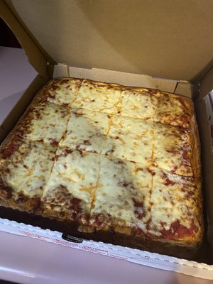 Sicilian pizza