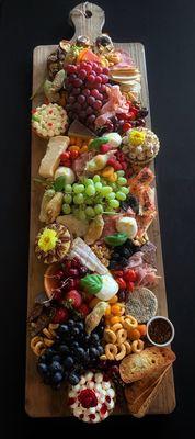 Check out this 4ft Charcuterie board I put together from Poulin!!!! I love to entertain so this was so perfect!