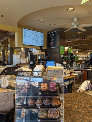 Pastries and a look at the coffee bar