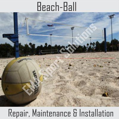 Beach Ball Courts, Build, Repair, Maintenance, Installation