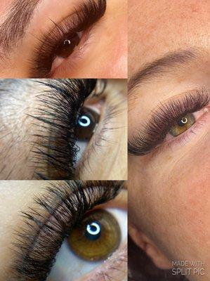 Lash collage