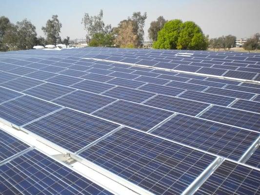 Lamb Energy is proud to have played a role in this 209kW solar power system at the Naval Air Facility in El Centro, CA.