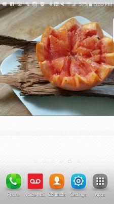 Broiled grapefruit #trying the lite way