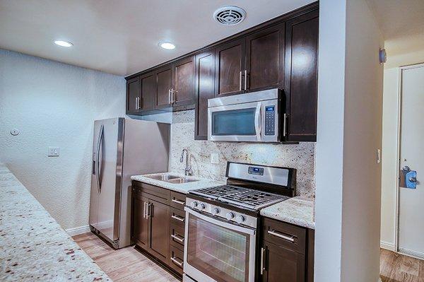 Granite countertops at Mediterranean Village Apartment Homes