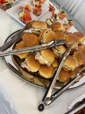 Mini Turkey Sliders with Tomato Jam - Corporate Catering for your team!