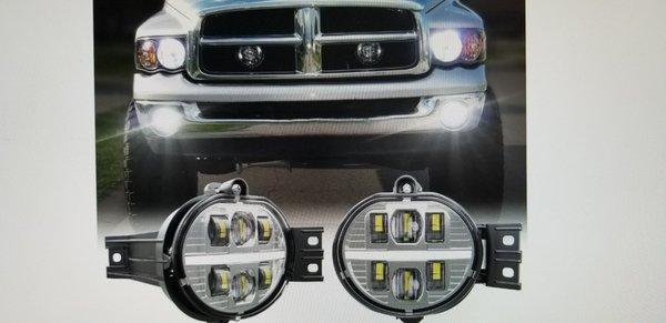 Fog lights for your car or truck