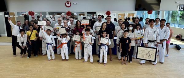 Successful Belt Rank Promotions!