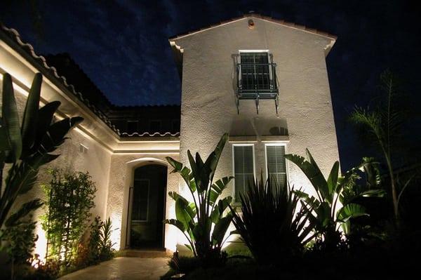 Professionally Installed Landscape Lighting