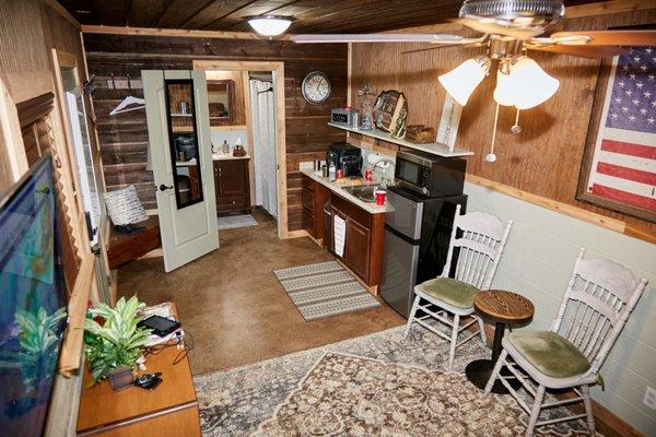 Inside Groom's Cabin