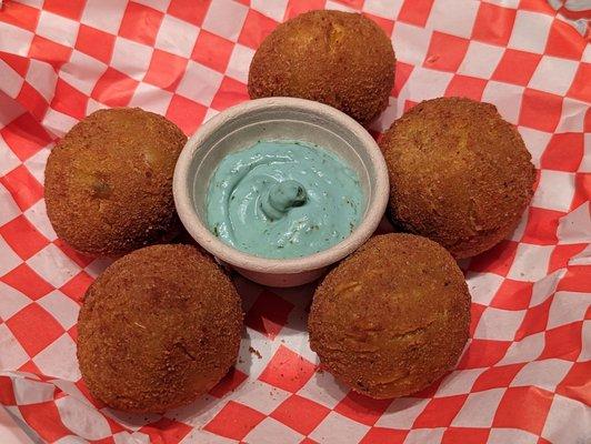 Vegan cheese balls