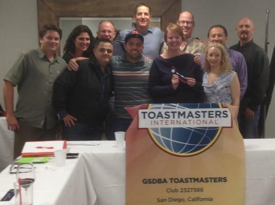 The GSDBA Toastmasters!