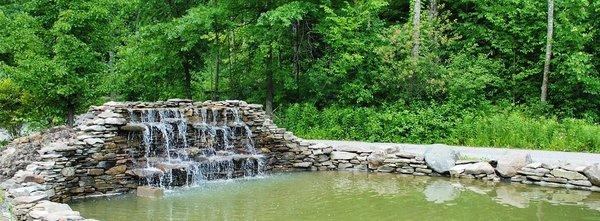 This water feature is in Richfield, Ohio.