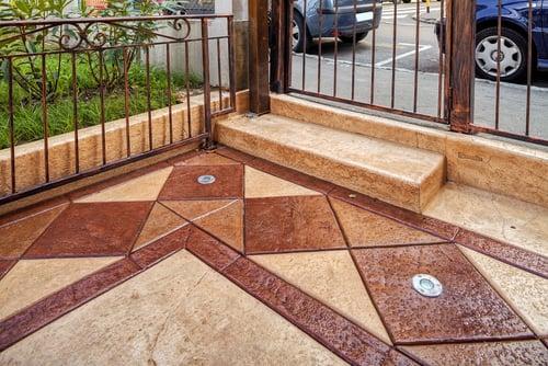 We can help you with your stamped concrete designs in Sacramento