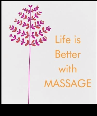 Massage is always a good idea