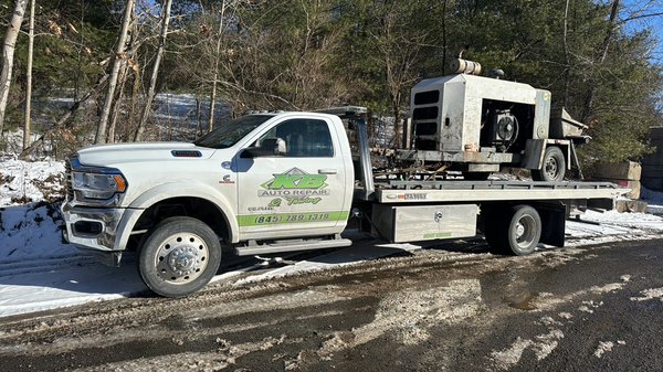 Concrete Pump for our friends @ Wintergreen Concrete