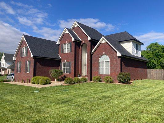 New roof and gutters from Jerry's