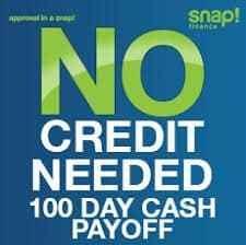 NO CREDIT Financing & Cash Payoff Available