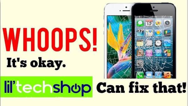 We fix your electronics! Cellphones to computers! Come see us today!