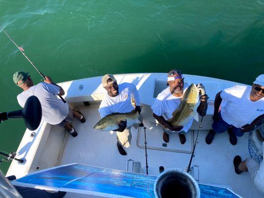 The big red drum always put up a good fight